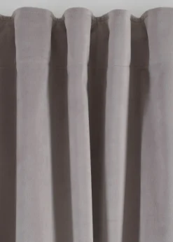 Rideau occultant et thermique au toucher velouté (1 pce)