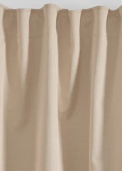 Rideau occultant texturé avec dos de même couleur (1 pce)