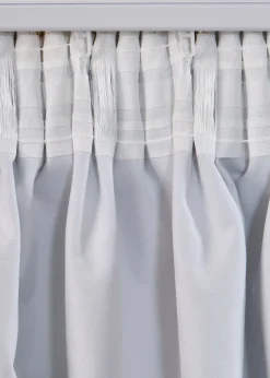 Rideau occultant toucher velours à imprimé brillant (1 pce)