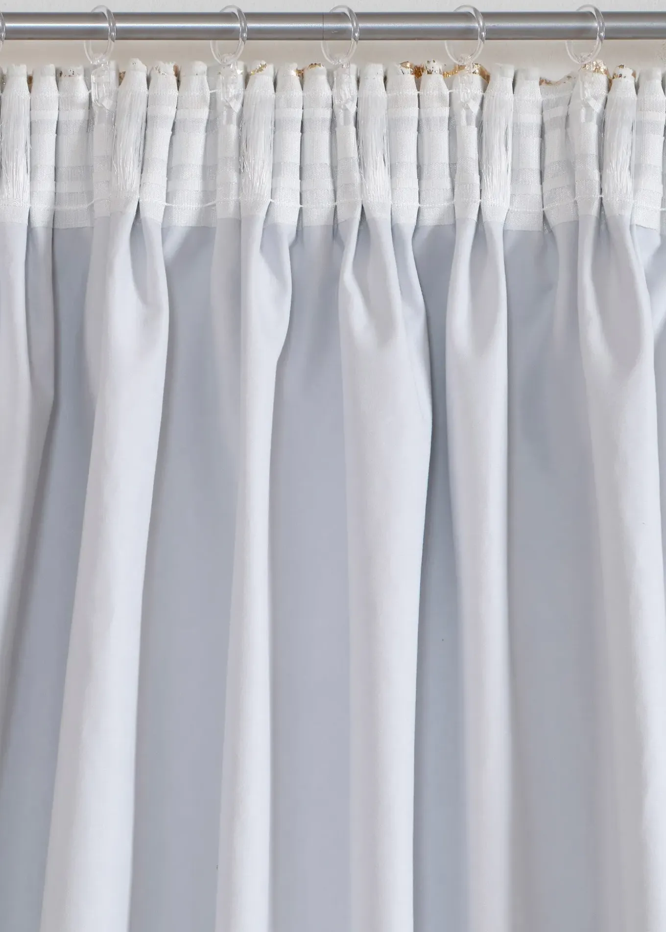 Rideau occultant toucher velours à imprimé brillant (1 pce)