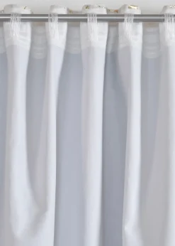 Rideau occultant toucher velours à imprimé brillant (1 pce)