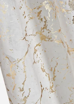 Rideau occultant toucher velours à imprimé brillant (1 pce)