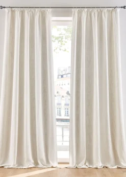 Rideau opaque texturé (1 pce)