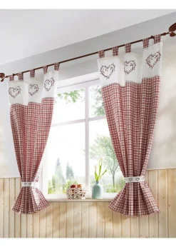 Rideau panneau avec embrasse (1 pce)