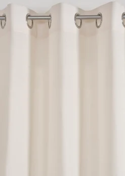 Rideau panneau avec polyester recyclé (1 pce)