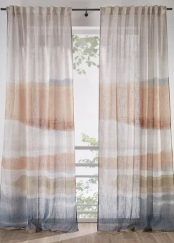 Rideau panneau imprimé (1 pce)