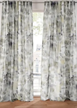 Rideau panneau imprimé prêt à poser (1 pce)