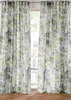 Rideau panneau imprimé prêt à poser (1 pce)