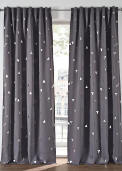 Rideau panneau obscurcissant, aussi en extra long (1 pce)