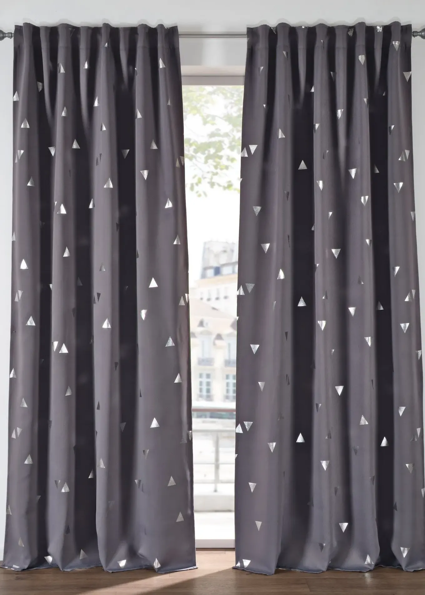 Rideau panneau obscurcissant, aussi en extra long (1 pce)