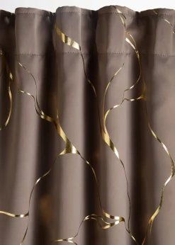 Rideau panneau obscurcissant à imprimé brillant (1 pce)