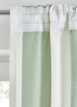 Rideau rayé (1 pce)