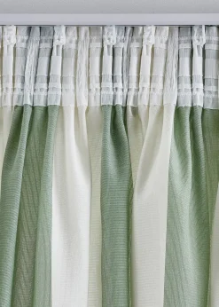 Rideau rayé (1 pce)