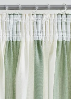 Rideau rayé (1 pce)