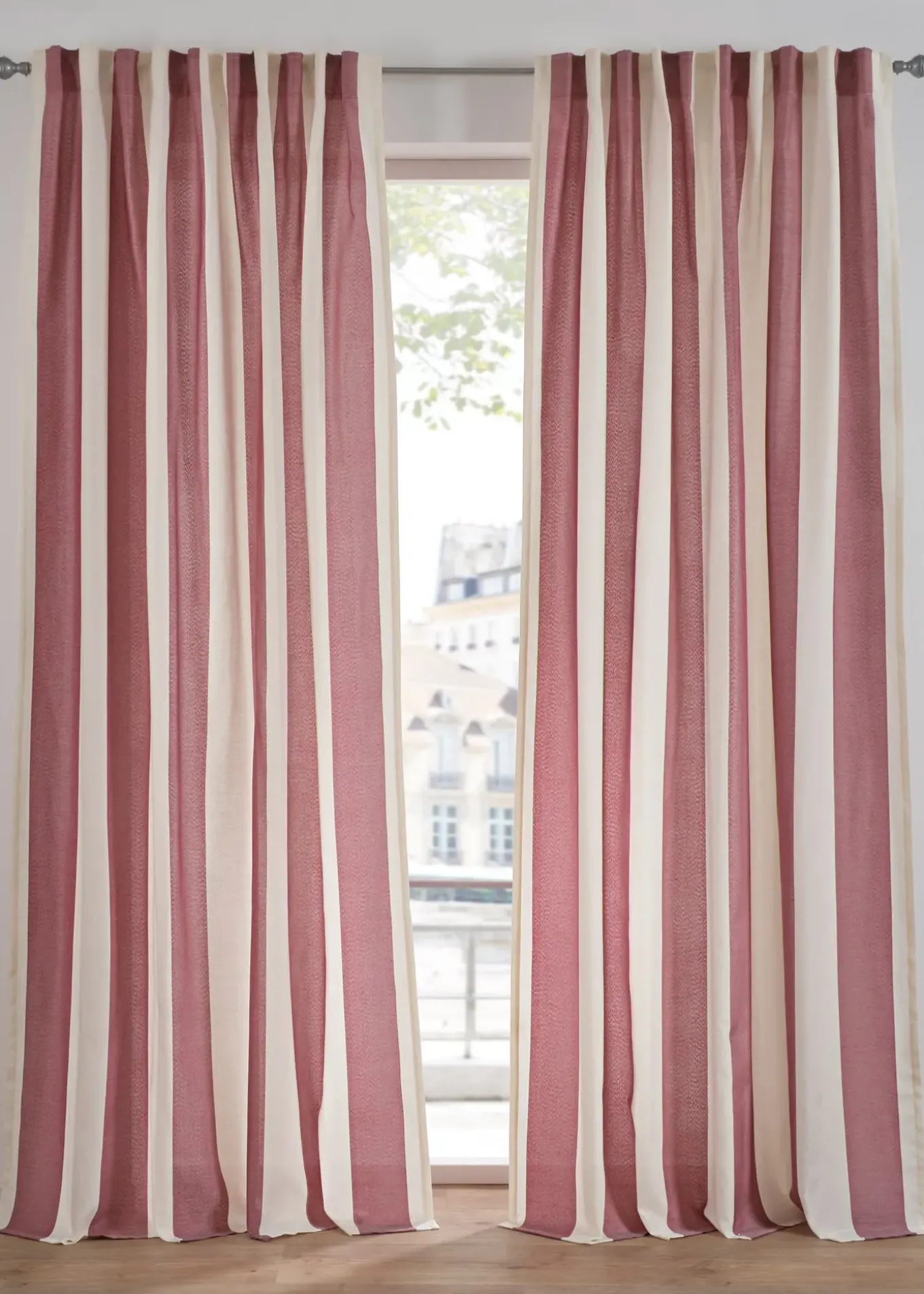 Rideau rayé (1 pce)