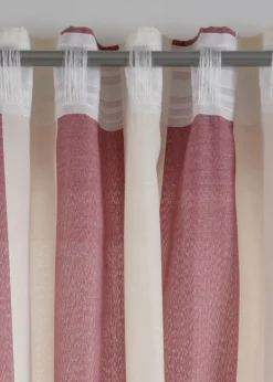 Rideau rayé (1 pce)