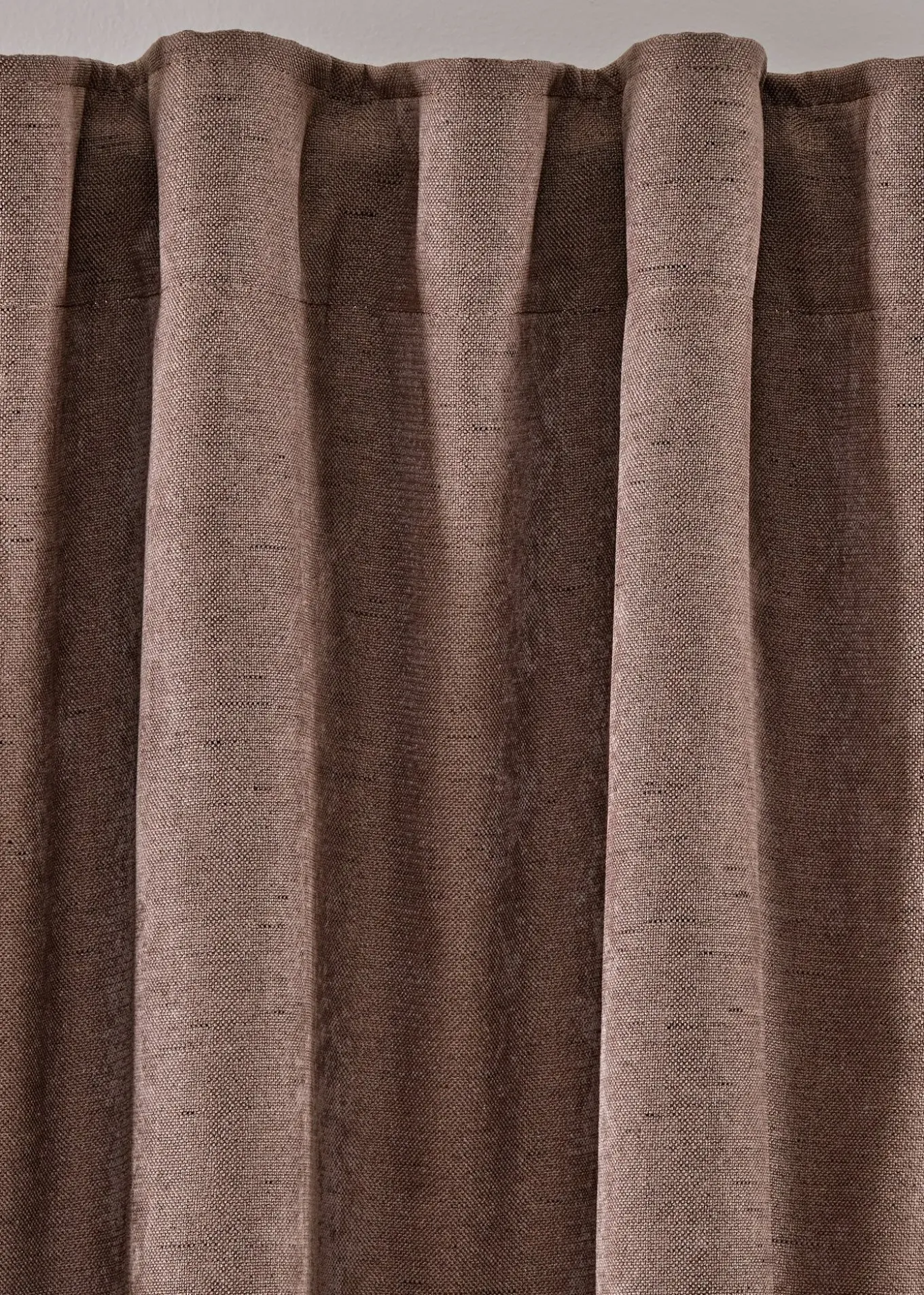 Rideaux occultants texturés (2 pces)