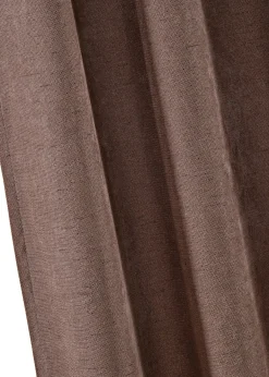 Rideaux occultants texturés (2 pces)