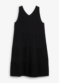 Robe à bretelles en gaze de coton douce