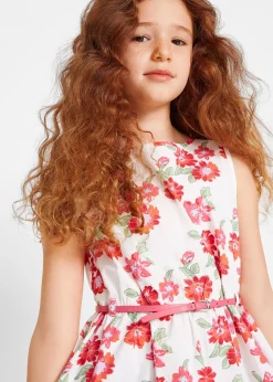 Robe + ceinture + boléro fille (ens. 3 pces)