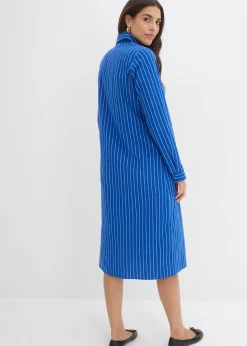 Robe à col chemise, 100% coton