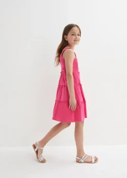 Robe 100% coton à bretelles