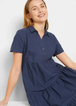 Robe 100% coton avec broderies anglaises