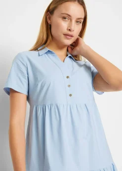 Robe 100% coton avec broderies anglaises