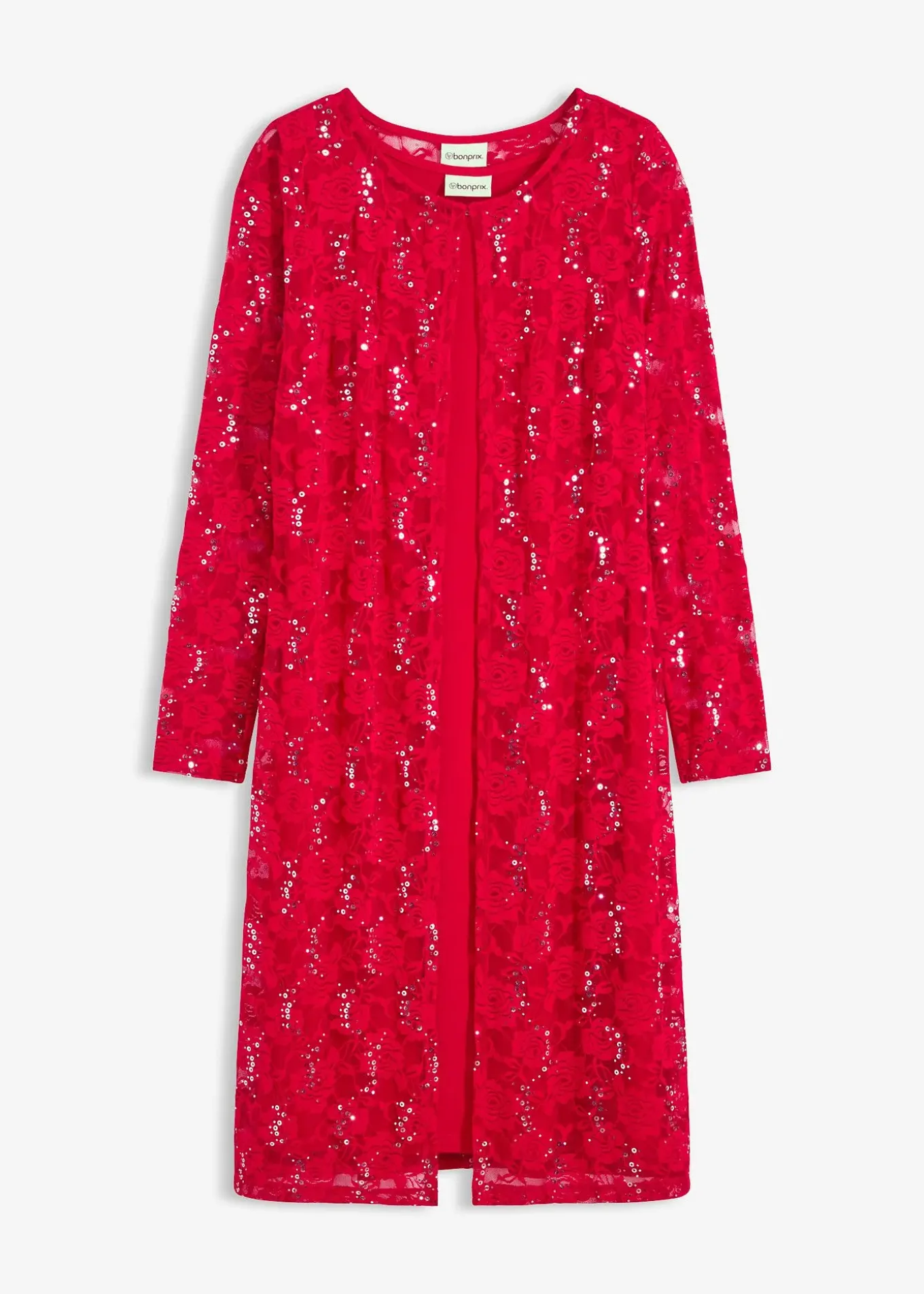 Robe à dentelle (ens. 2 pces)