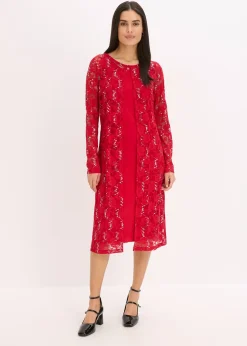 Robe à dentelle (ens. 2 pces)