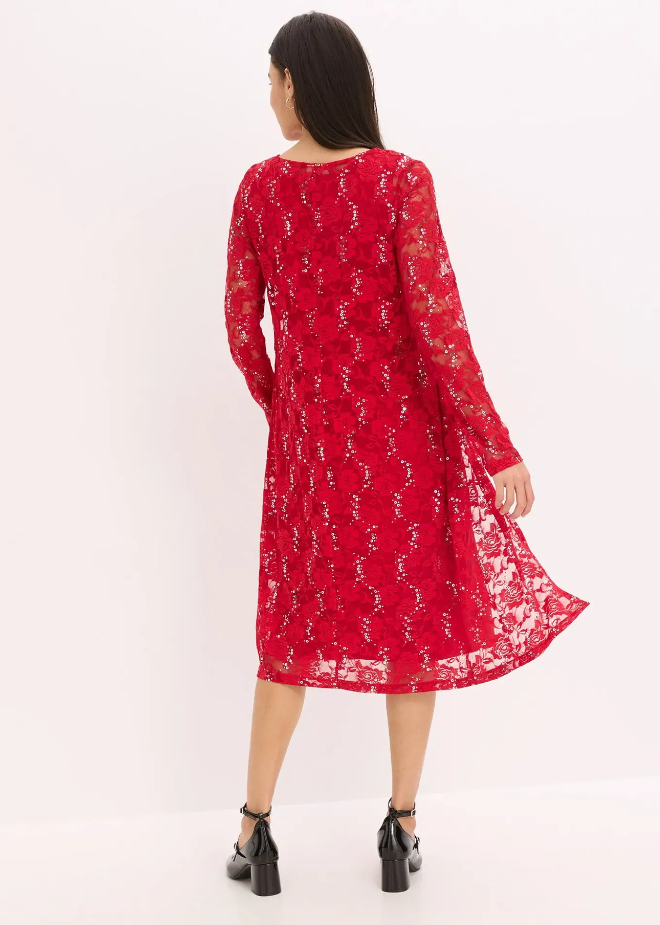 Robe à dentelle (ens. 2 pces)