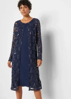 Robe à dentelle (ens. 2 pces)