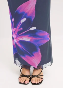 Robe à effet drapé