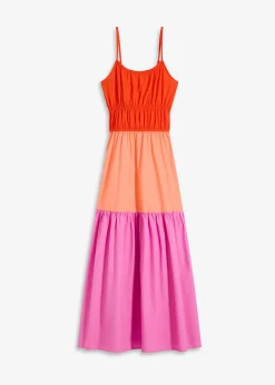 Robe à fines bretelles 100% coton