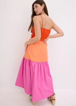 Robe à fines bretelles 100% coton