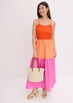 Robe à fines bretelles 100% coton