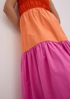 Robe à fines bretelles 100% coton