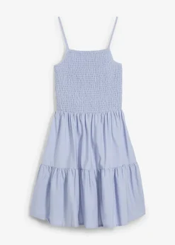 Robe à fines bretelles 100% coton