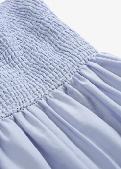 Robe à fines bretelles 100% coton