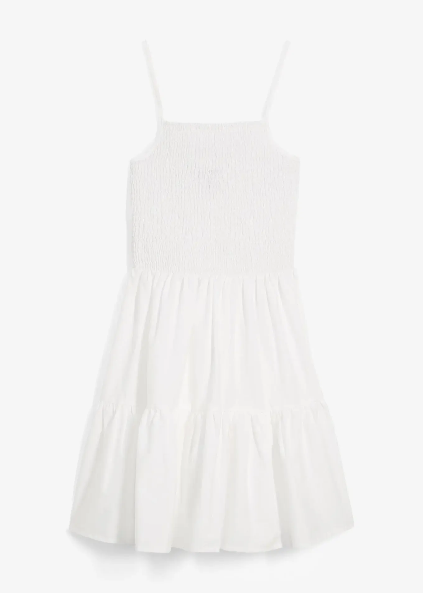 Robe à fines bretelles 100% coton