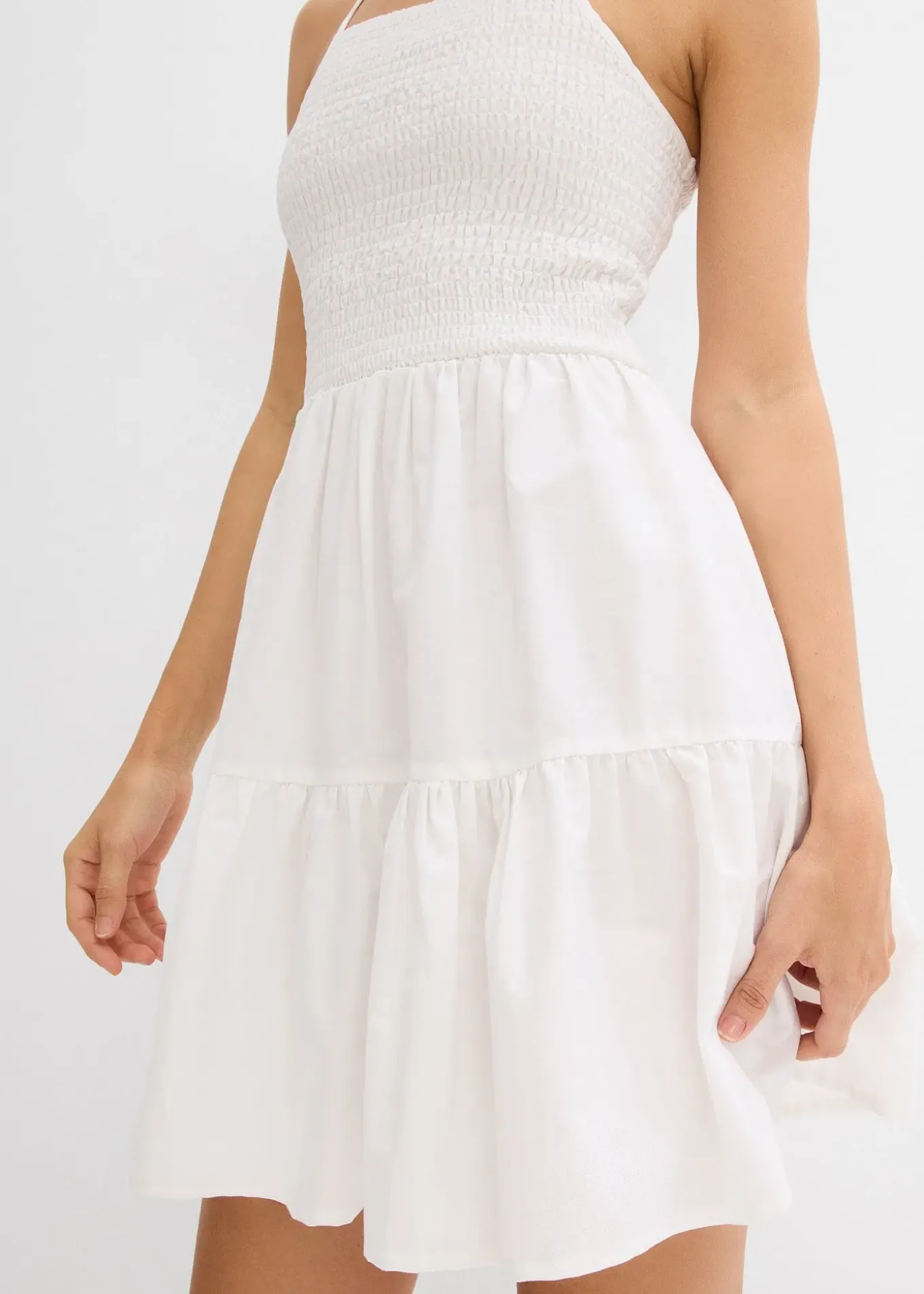 Robe à fines bretelles 100% coton