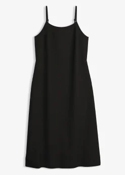 Robe à fines bretelles en flanelle 100% coton