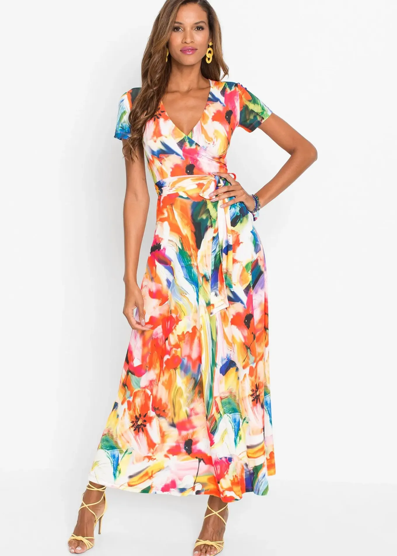 Robe à imprimé floral