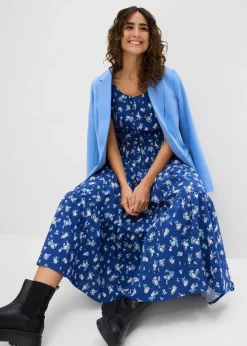 Robe à manches courtes