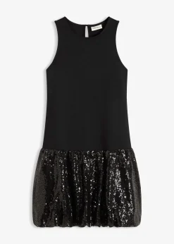 Robe à sequins en jersey milano confortable