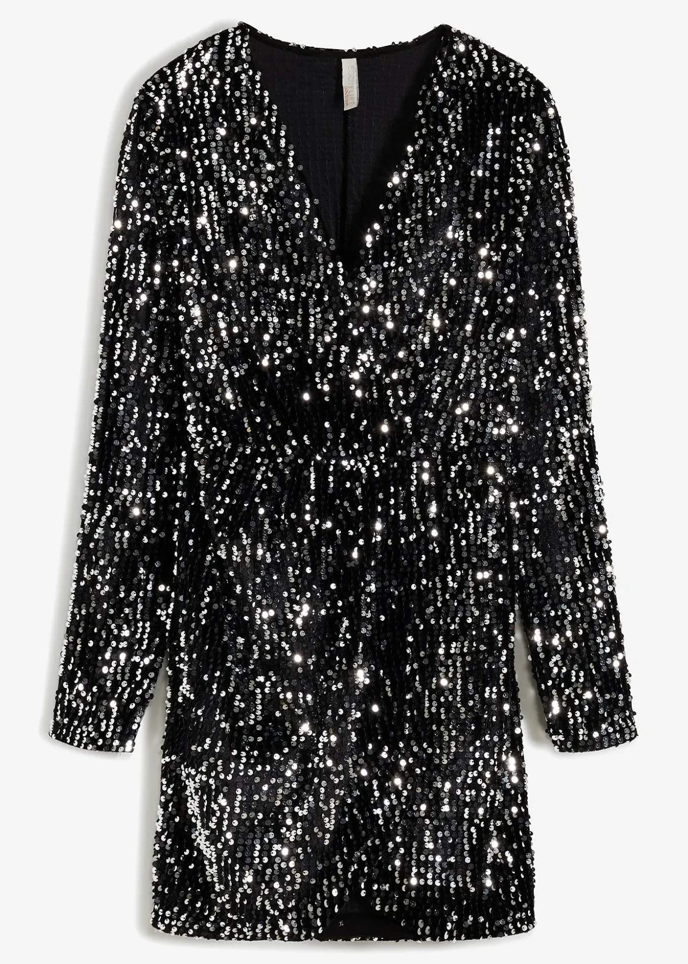 Robe à sequins en velours doux