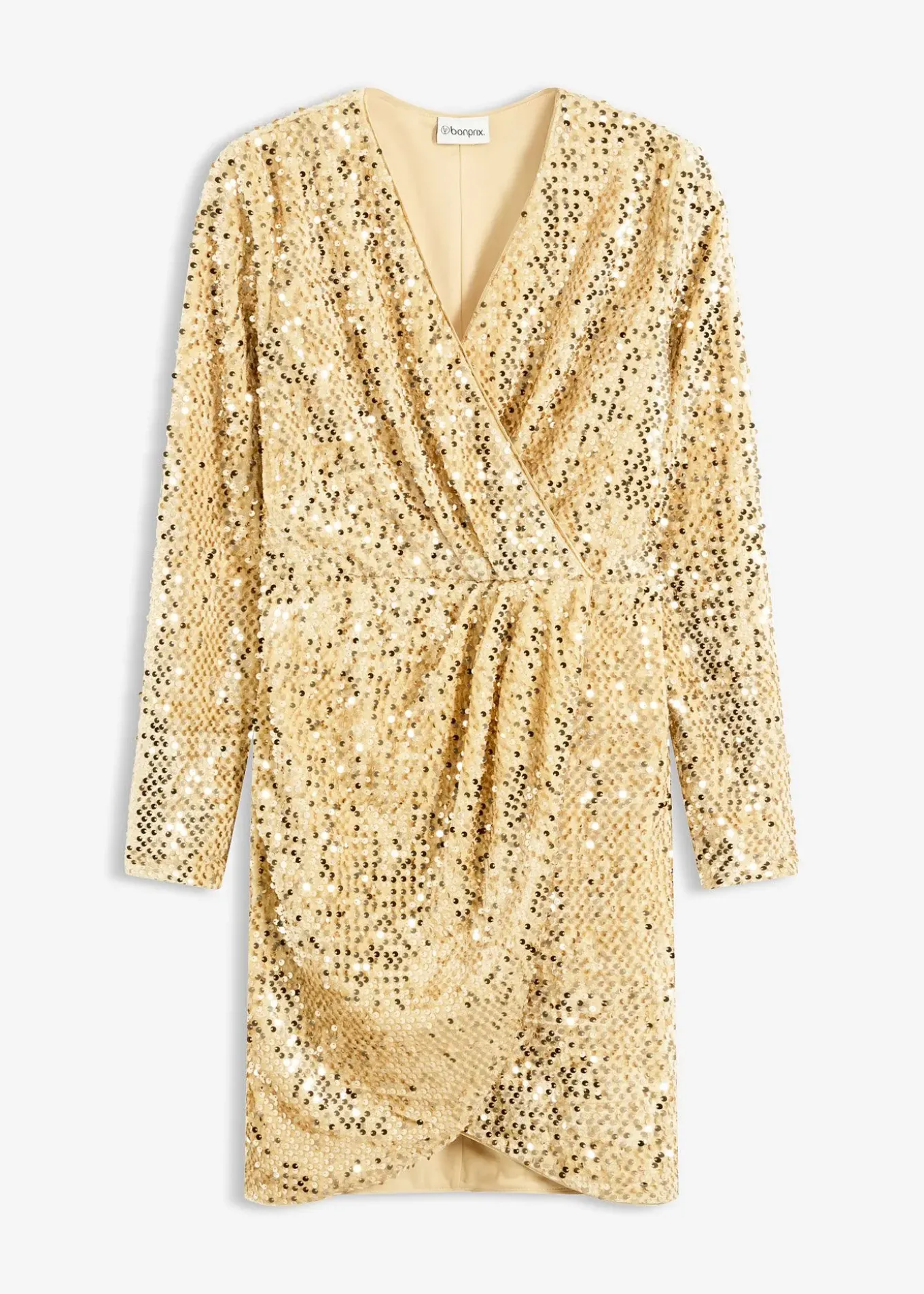 Robe à sequins en velours doux