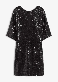 Robe à sequins et détail nœud