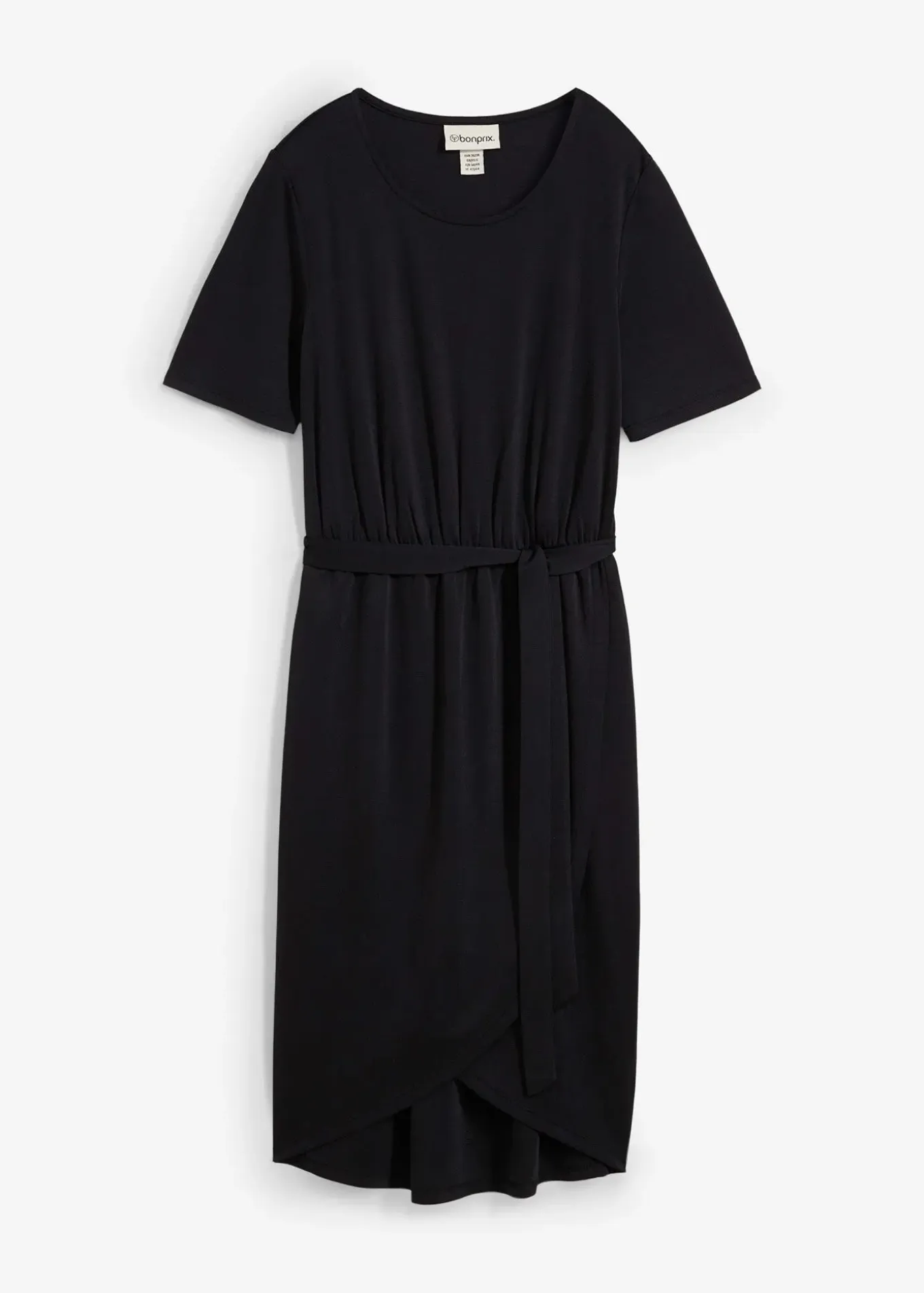 Robe ajustée en jersey de viscose mélangée