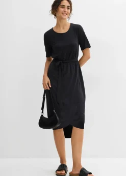 Robe ajustée en jersey de viscose mélangée